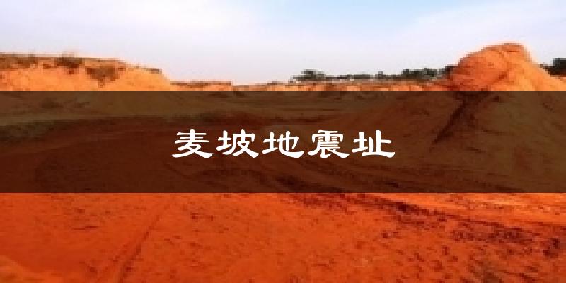 麦坡地震址气温